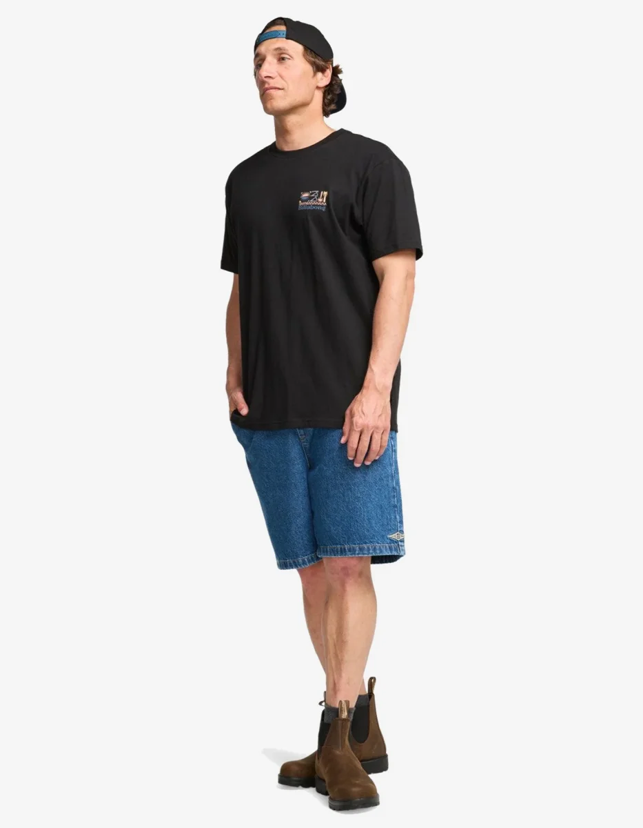 Camiseta BILLABONG SEGMENT - Black - Imagen 4