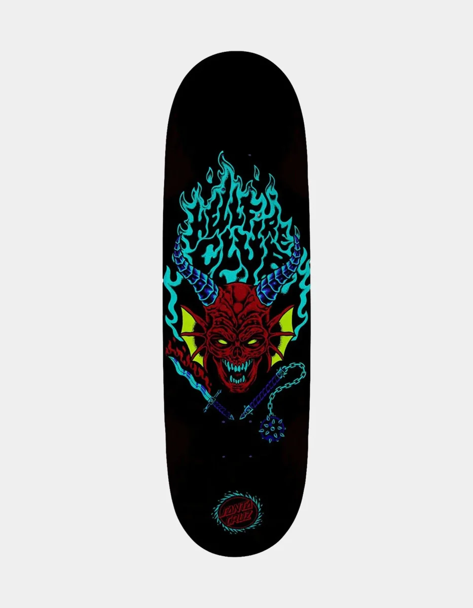 Tabla Skate SANTA CRUZ X STRANGER THINGS HELLFIRE 9. - Imagen 4