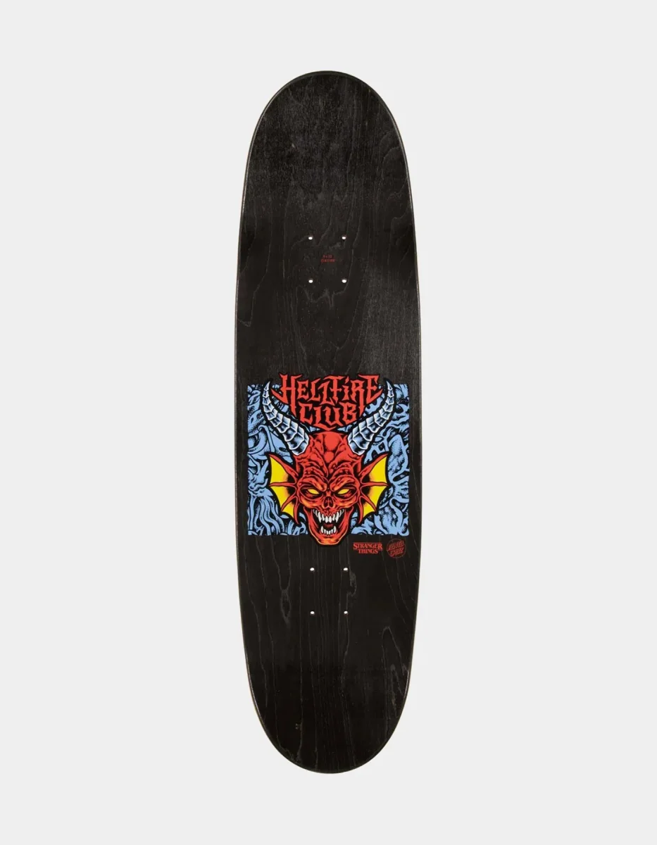 Tabla Skate SANTA CRUZ X STRANGER THINGS HELLFIRE 9. - Imagen 3