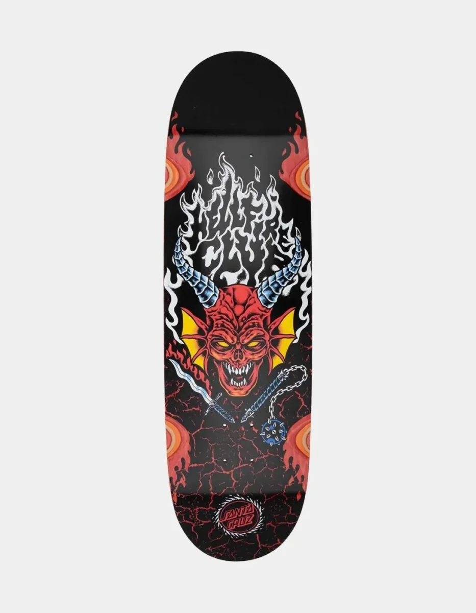 Tabla Skate SANTA CRUZ X STRANGER THINGS HELLFIRE 9.