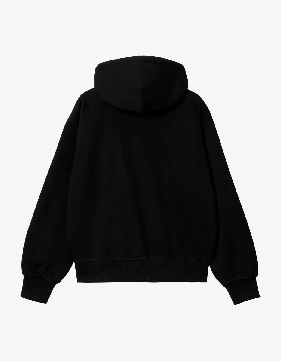 Sudadera CARHARTT WIP W' CASEY - Black / Silver - Imagen 7