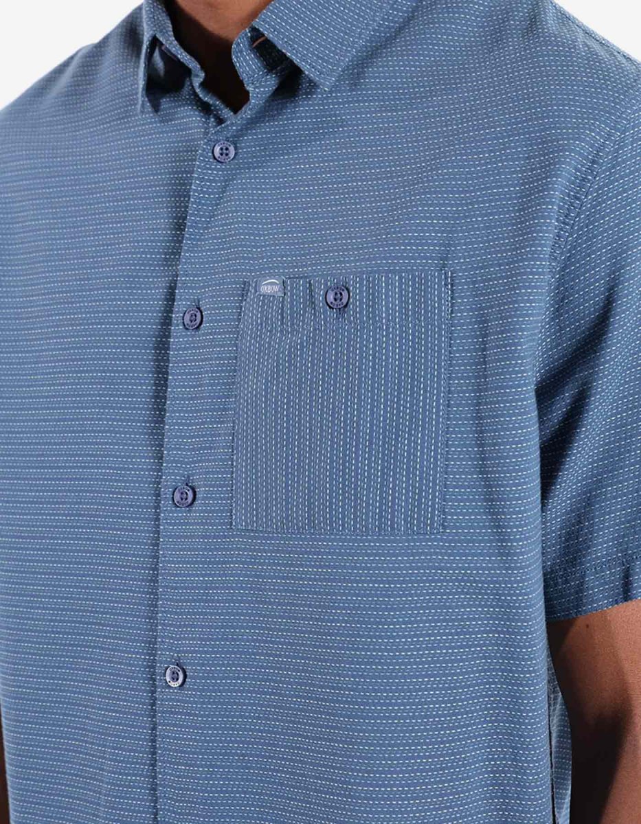 Camisa OXBOW LINES - Indigo - Imagen 5