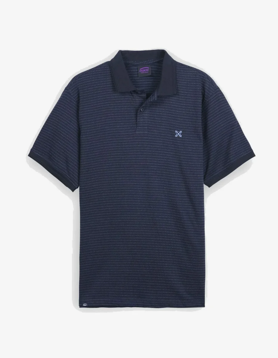 Polo OXBOW SQUARE - Deep Marine - Imagen 6