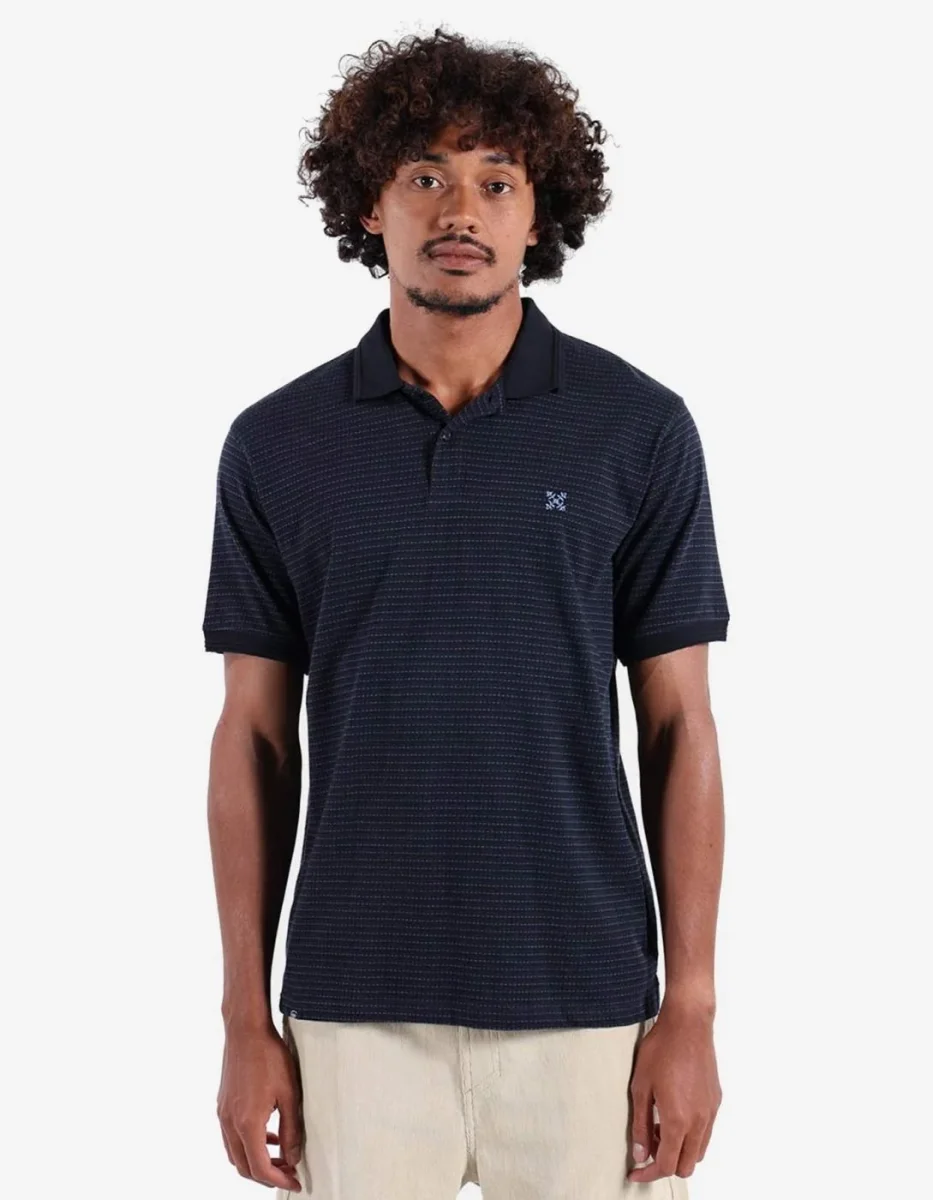 Polo OXBOW SQUARE - Deep Marine - Imagen 2