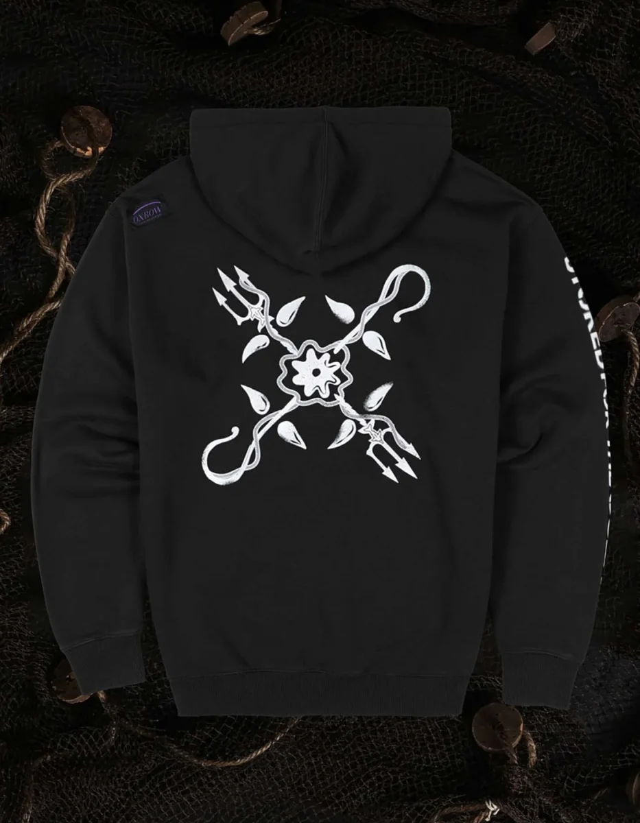 Sudadera Capucha OXBOW SFTO - Black - Imagen 8