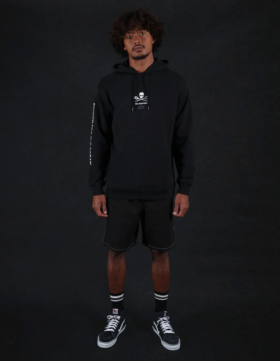 Sudadera Capucha OXBOW SFTO - Black - Imagen 4
