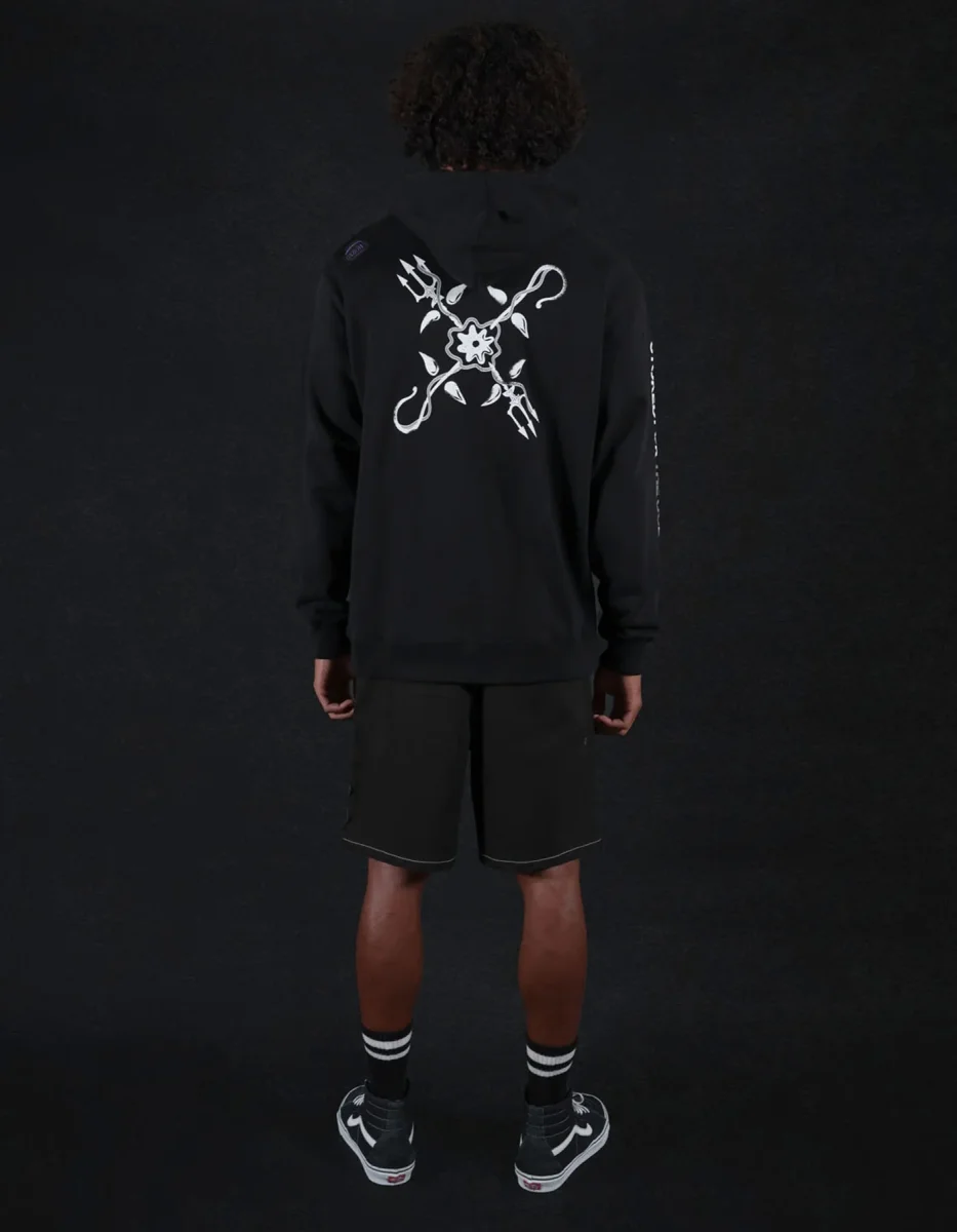 Sudadera Capucha OXBOW SFTO - Black - Imagen 5