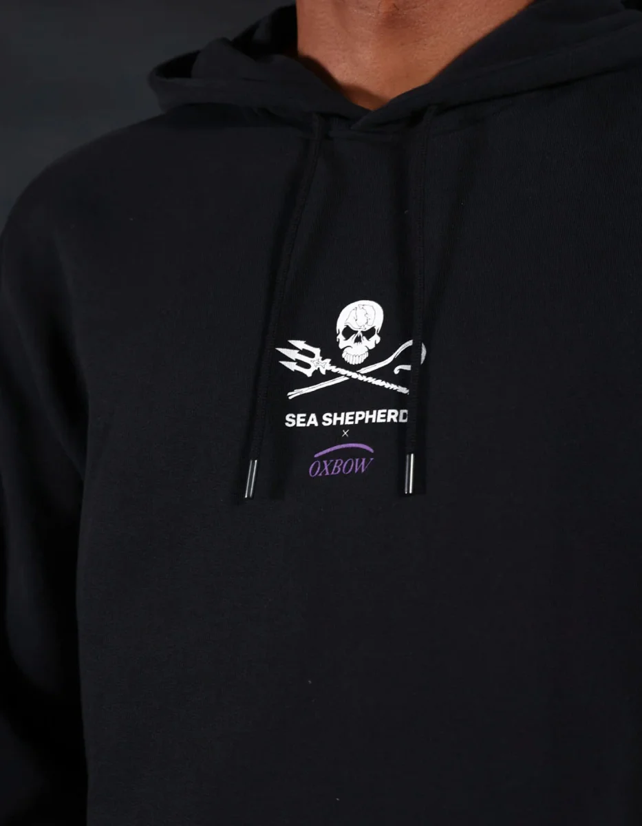 Sudadera Capucha OXBOW SFTO - Black - Imagen 6