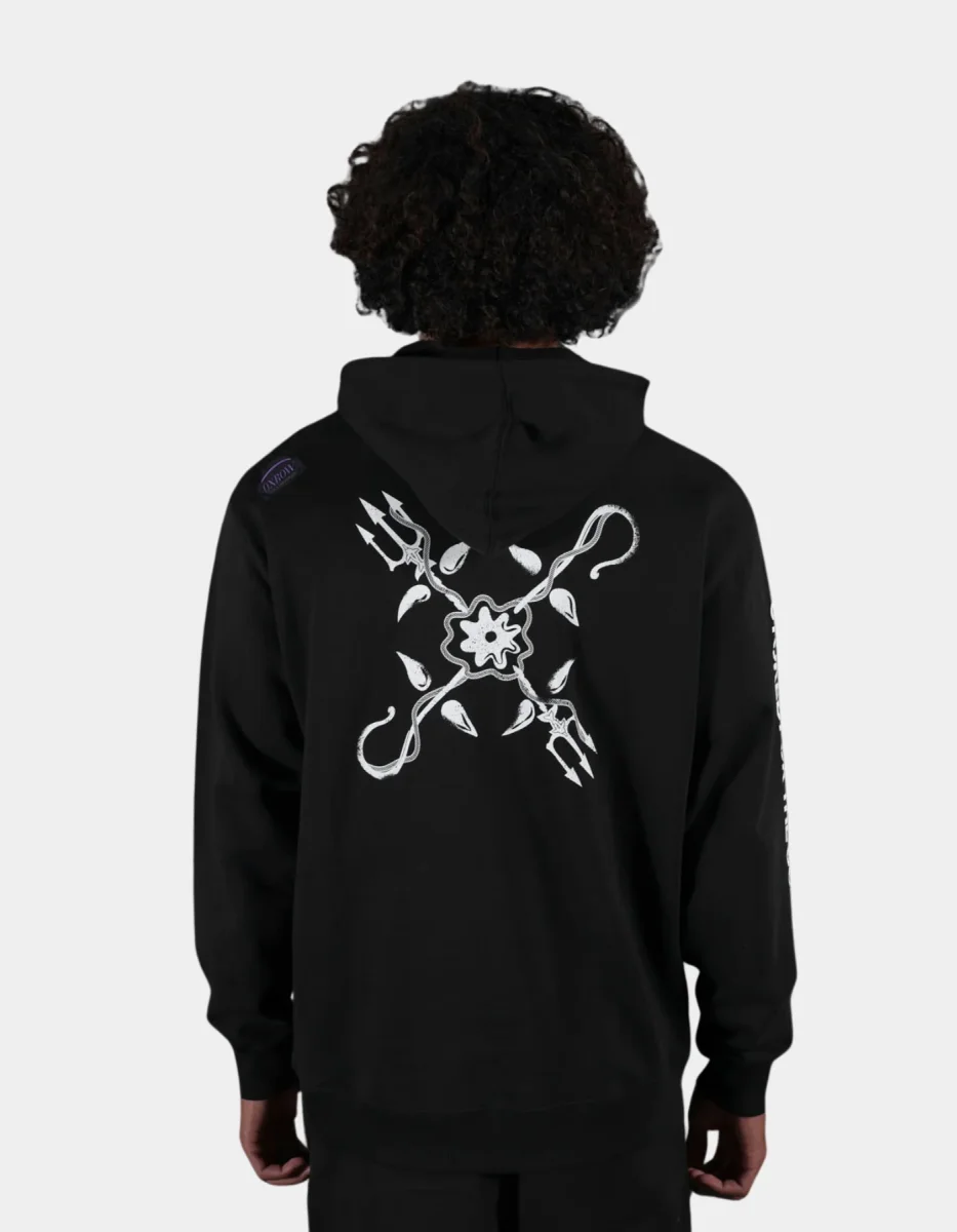 Sudadera Capucha OXBOW SFTO - Black - Imagen 3