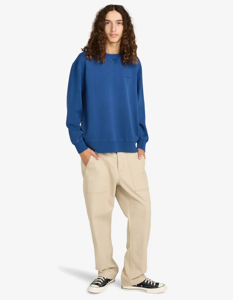 Sudadera Crew ELEMENT LOWCASE PIGMENT - Navy Peony - Imagen 4