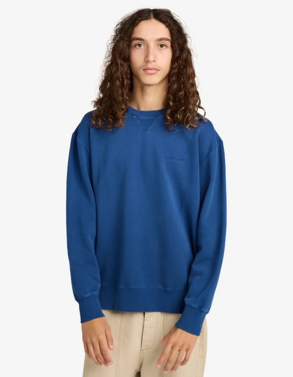 Sudadera Crew ELEMENT LOWCASE PIGMENT - Navy Peony - Imagen 2