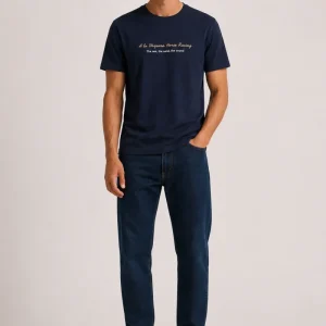 Camiseta Horse Raicing MARINO