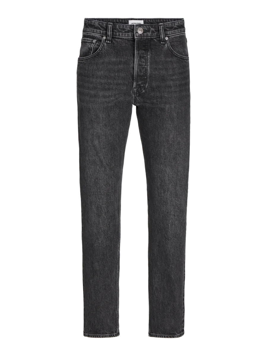 JEAN RELAXED TIRO ALTO CHRIS 079 - Black Denim - Imagen 6