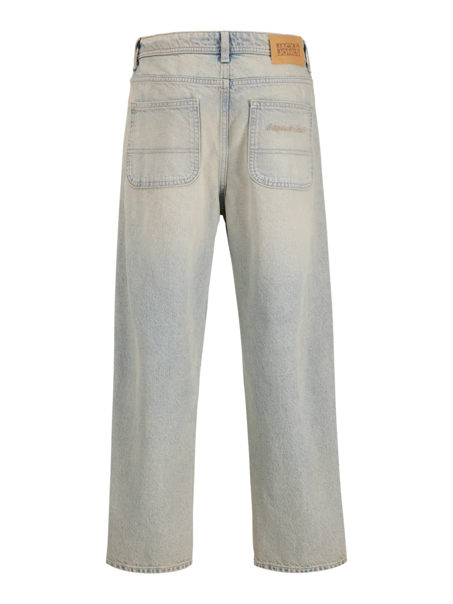 JEAN BAGGY TIRO ALTO ALEX 502 JNR - Light Blue Denim - Imagen 7