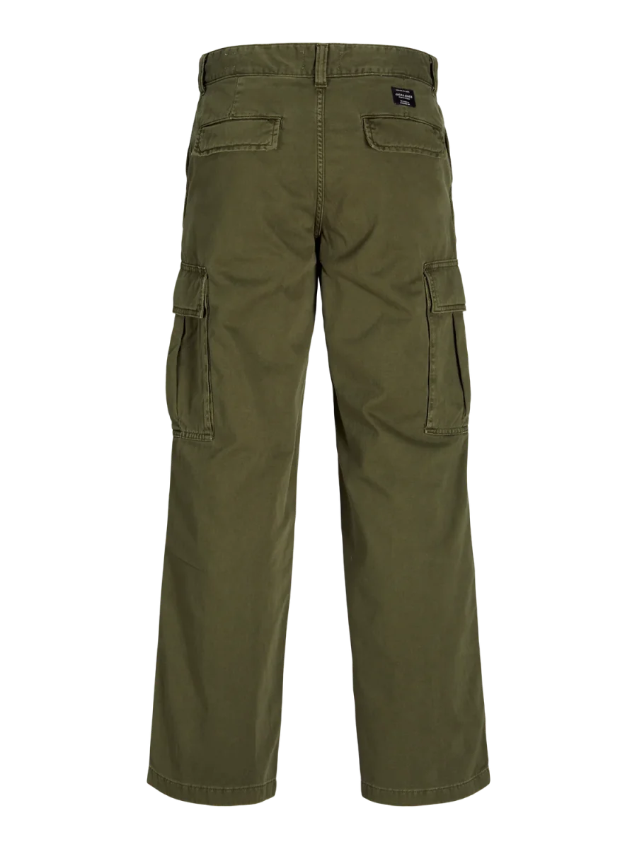 PANTALÓN CARGO TIRO MEDIO AVERY - Olive Night - Imagen 3