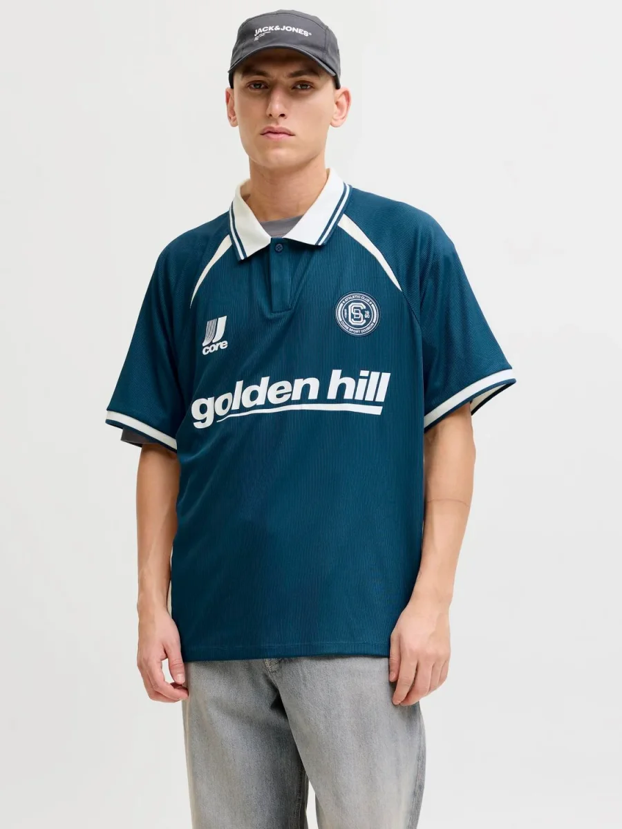 CAMISETA LOOSE POLO FÚTBOL - Poseidon