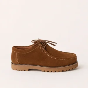 Zapato serraje Camel