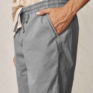 Bermudas de Popelín - Gris Claro