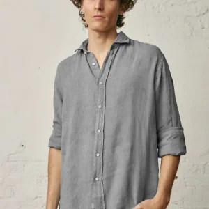 Camisa de Lino - Gris