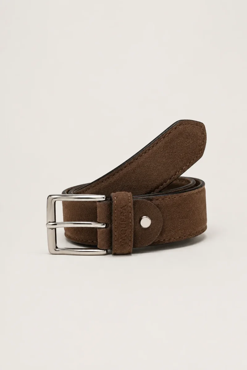 Cinturon Ante Taupe - Imagen 3