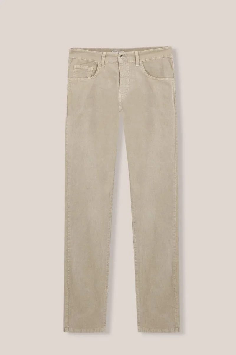 Pantalón Cinco Bolsillos Micropana - Beige Tostado - Imagen 4