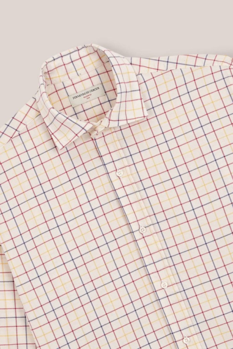 Camisa de Algodón - Viyela Cuadros - Imagen 3