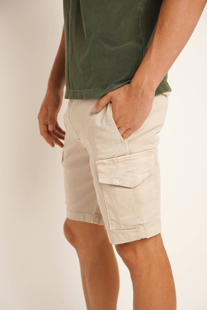 Bermuda Cargo - Beige Tostado