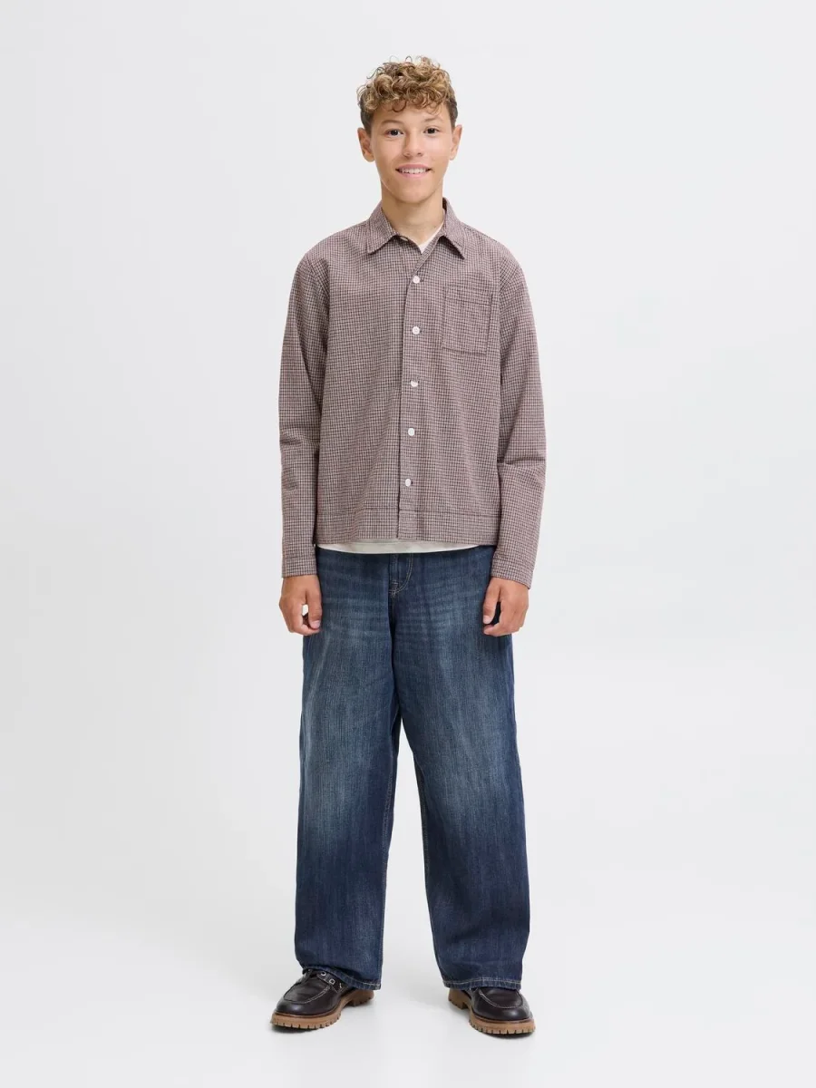 JEAN BAGGY TIRO BAJO RON 117 JNR - Blue Denim - Imagen 3