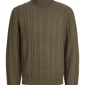 SWEATER REGULAR TEJIDO BULSEAN - Black Olive