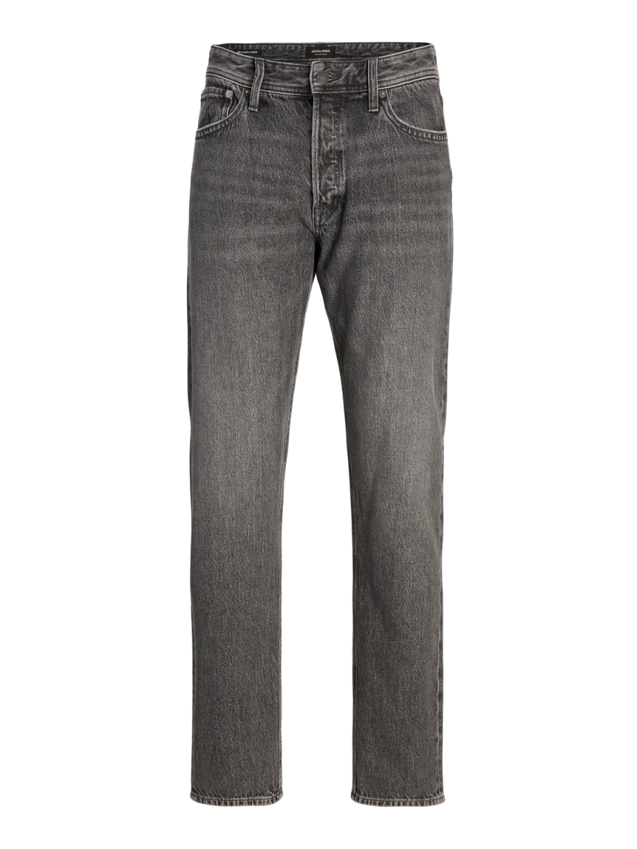JEAN RELAXED TIRO ALTO CHRIS 444 - Black Denim - Imagen 6