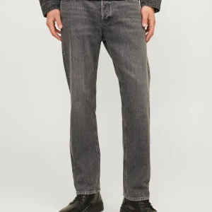 JEAN RELAXED TIRO ALTO CHRIS 444 - Black Denim