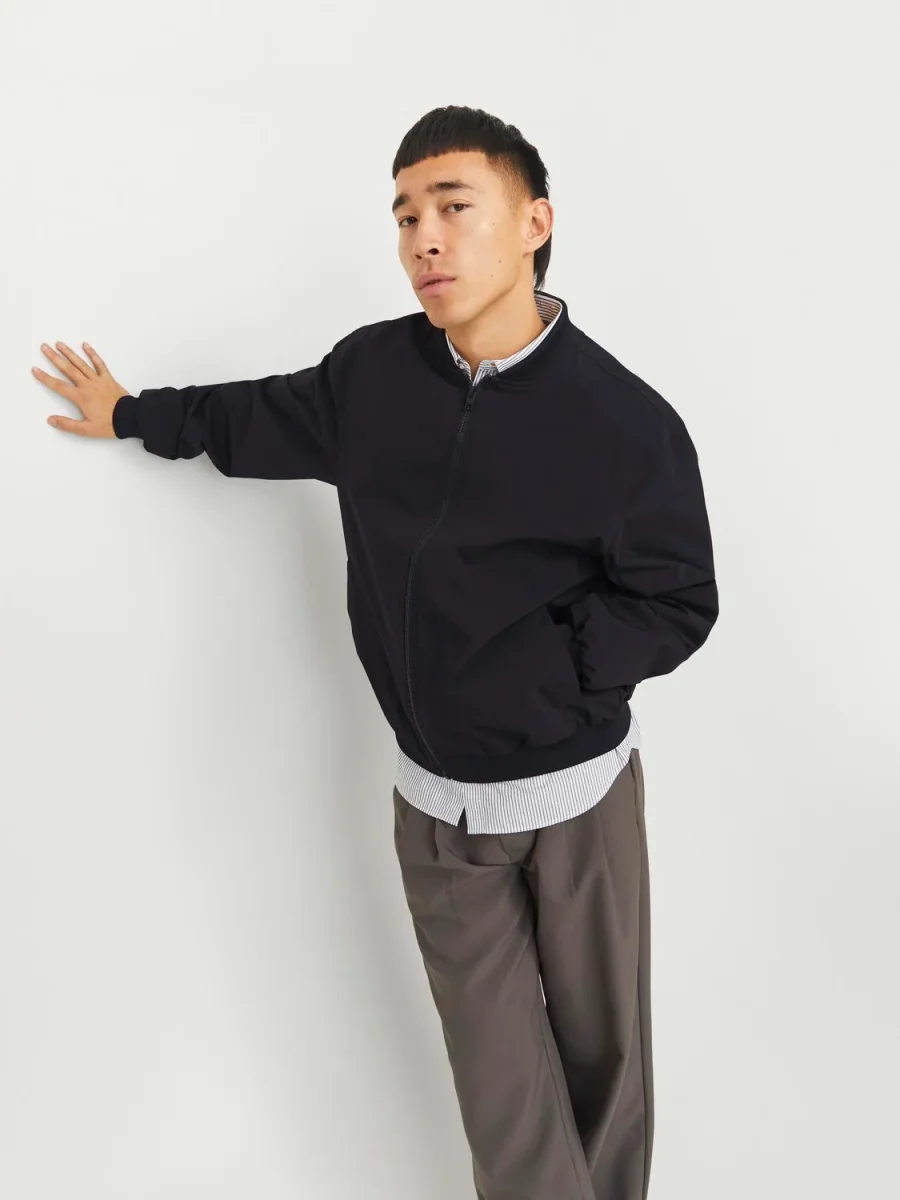 CAMPERA BOMBER CHARGE - Black - Imagen 7