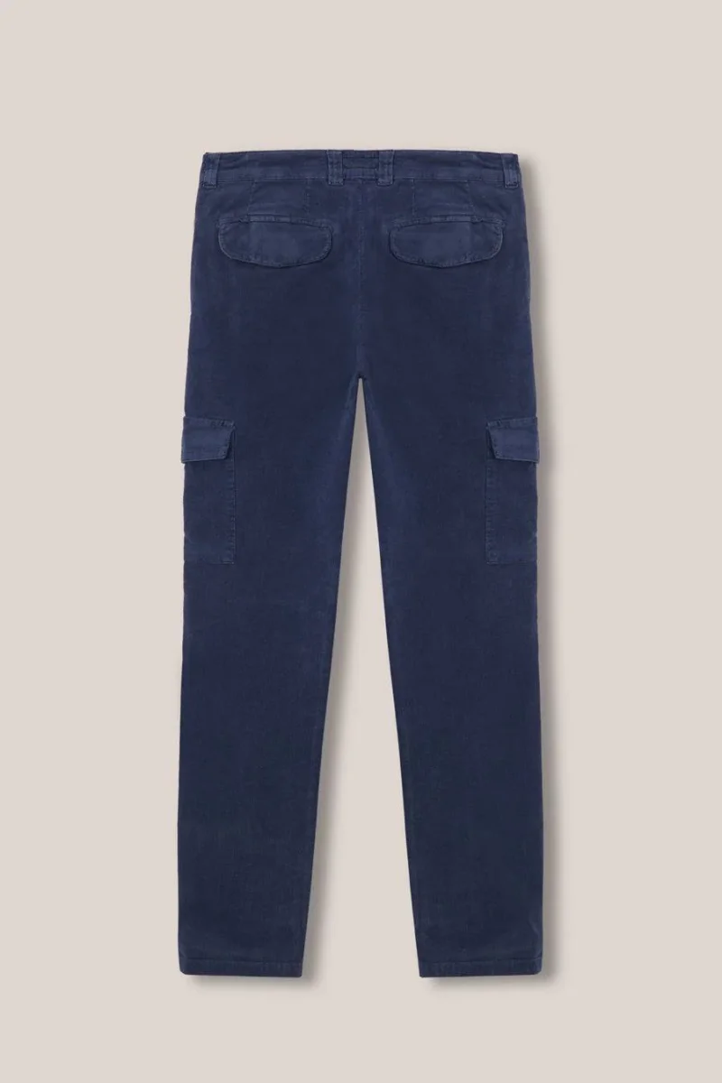 Pantalón Cargo Micropana - Azul Marino - Imagen 3