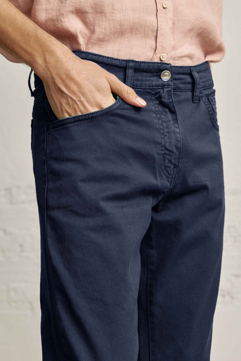 Pantalón Cinco Bolsillos - Azul Marino - Imagen 2