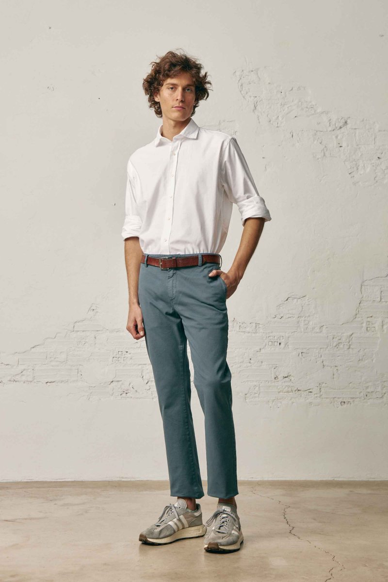 Camisa de Algodón - Oxford Blanca - Imagen 3