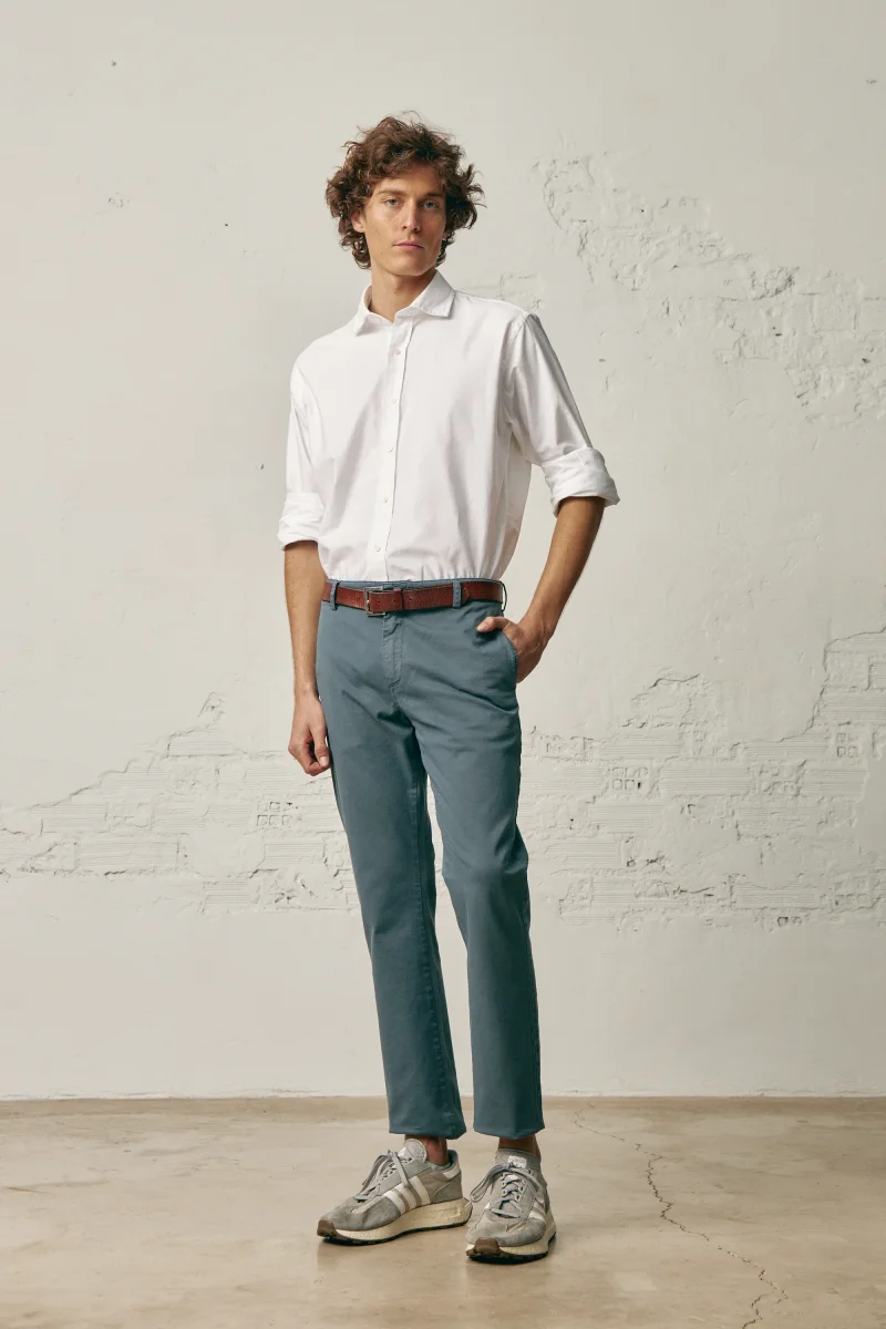 Camisa de Algodón - Blanca - Imagen 5