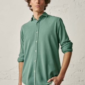 Camisa de Piqué - Verde