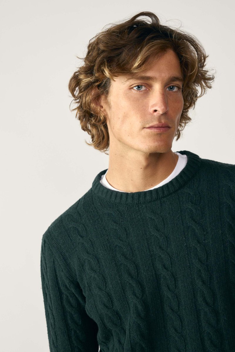 Jersey Cuello Redondo Ochos - Verde - Imagen 3