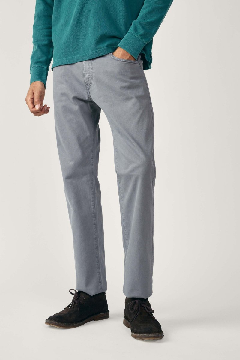 Pantalón Cinco Bolsillos - Gris - Imagen 5