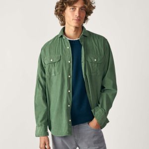 Camisa Micropana 2 Bolsillos - Verde