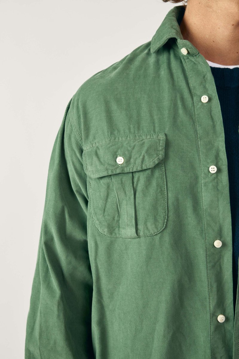 Camisa Micropana 2 Bolsillos - Verde - Imagen 4