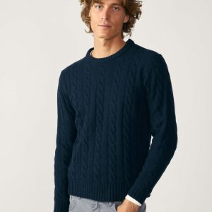 Jersey Cuello Redondo Ochos - Azul Marino