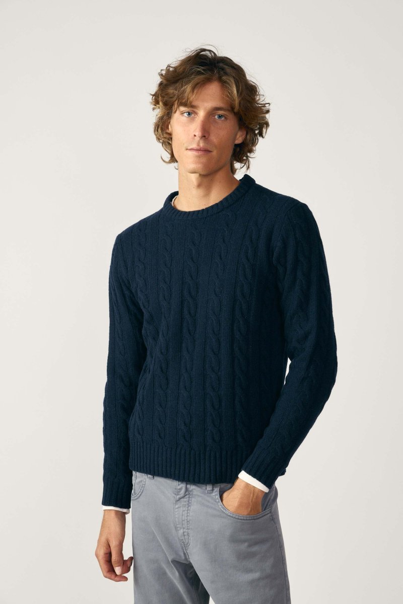 Jersey Cuello Redondo Ochos - Azul Marino - Imagen 2