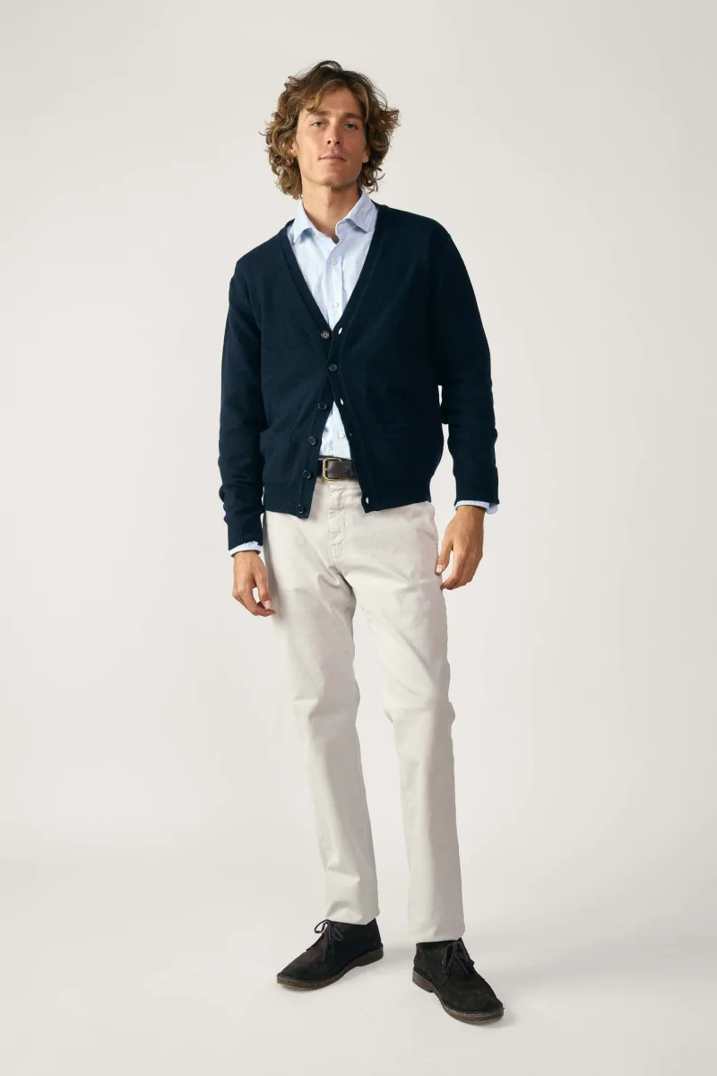 Cardigan Sheetland - Azul Marino - Imagen 5
