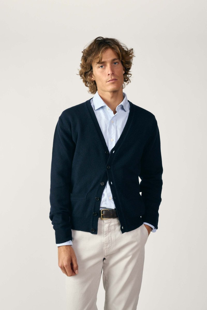 Cardigan Sheetland - Azul Marino - Imagen 2