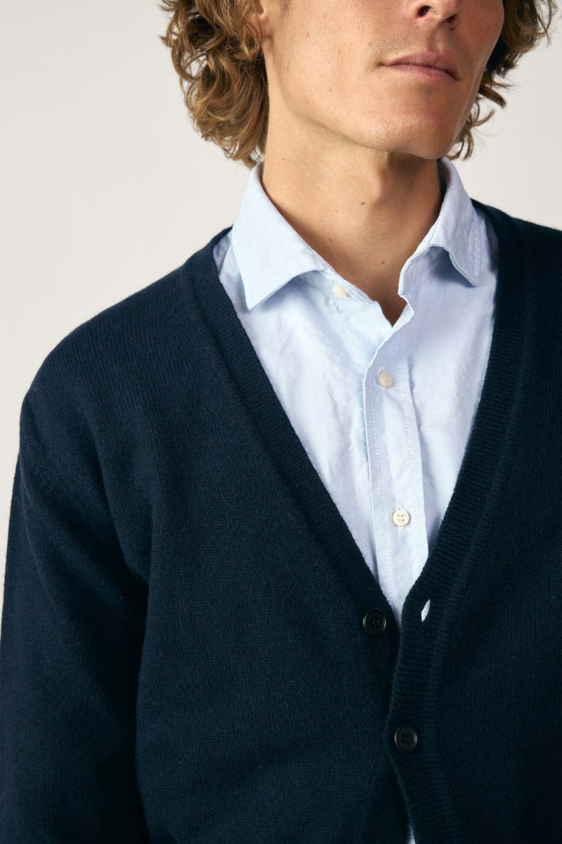 Cardigan Sheetland - Azul Marino - Imagen 4