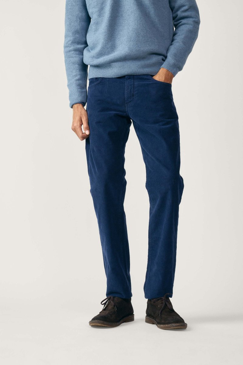 Pantalón Cinco Bolsillos Micropana - Azul Marino - Imagen 4