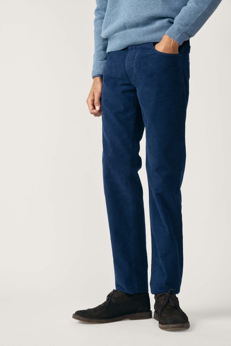 Pantalón Cinco Bolsillos Micropana - Azul Marino - Imagen 2