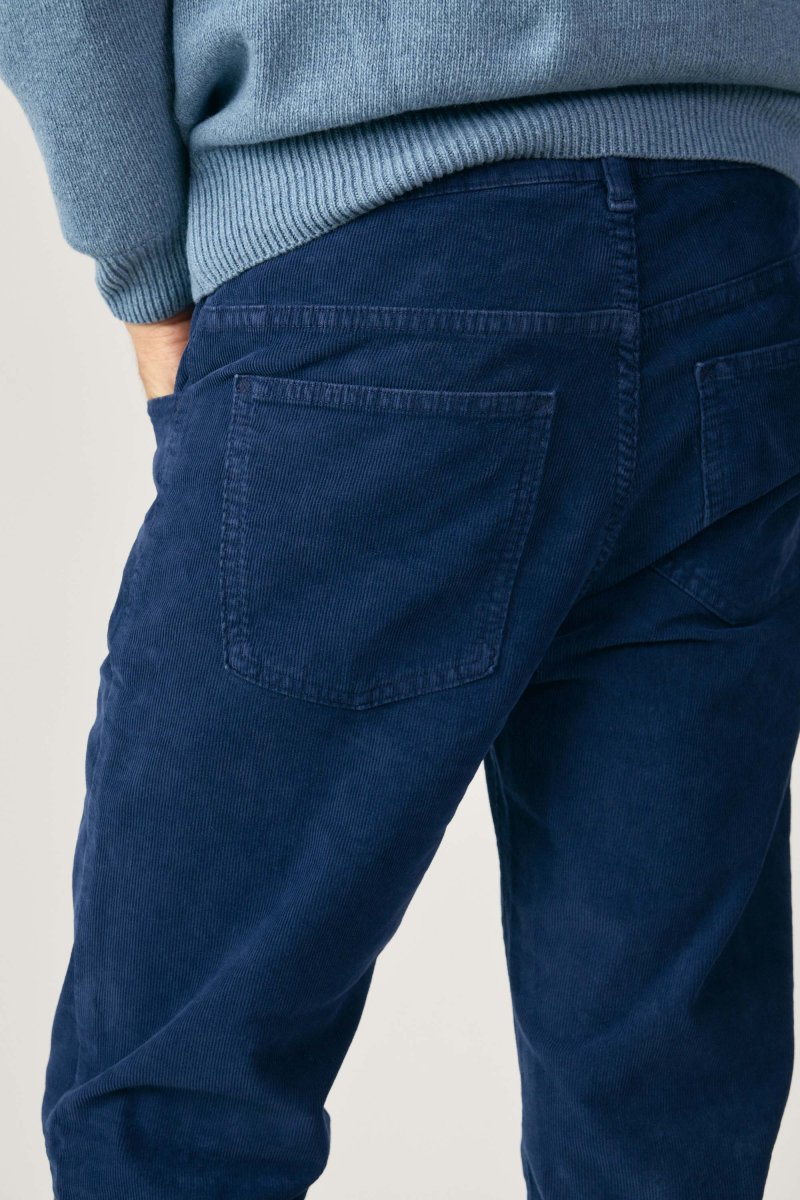 Pantalón Cinco Bolsillos Micropana - Azul Marino - Imagen 3