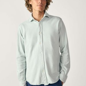 Camisa de Piqué - Verde Claro